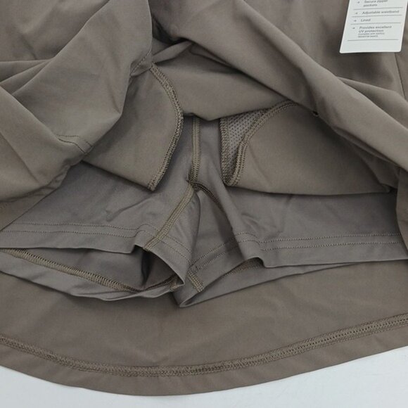 All In Motion Womens Size XS Skort Core Flex Woven Athletic Gray Zip Pocket - Picture 6 of 7